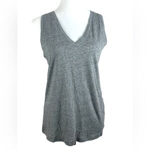 Madewell Women’s Gray Do Well Tank Top |‎ Sleeveless Soft Knit | Size S